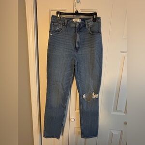 Abercrombie Size 30/10R 90’s Slim Straight Ultra HiRise Jeans